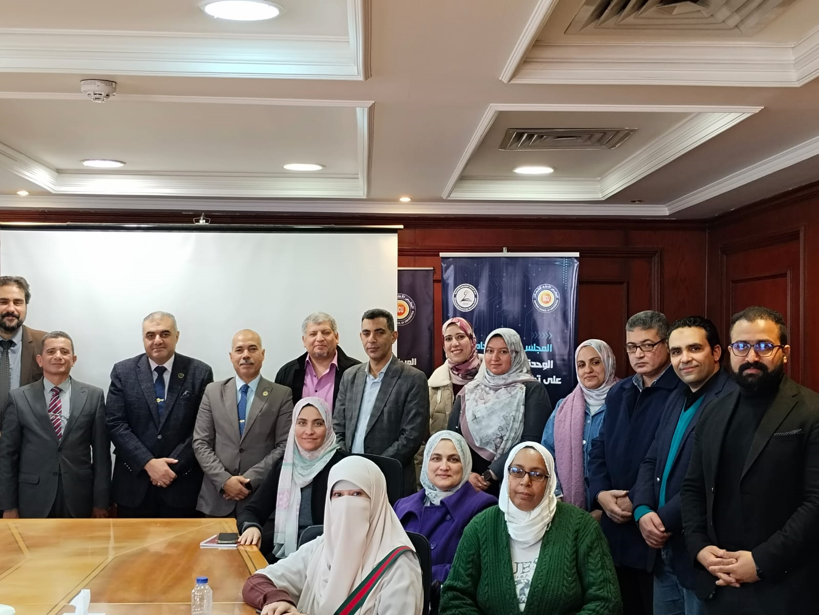 مشاركة مركز تطوير الاداء الجامعي بالحضور في التدريب الخاص بموديول الأمن السيبرانى Cyber Security